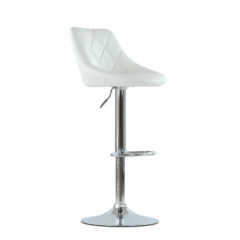 Барный стул Barneo N-83 Comfort (Комфорт) белый в Озерске - ozersk.mebel24.online | фото