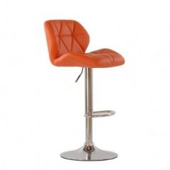 Барный стул Barneo N-85 Diamond оранжевый в Озерске - ozersk.mebel24.online | фото