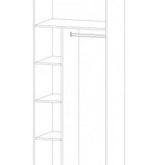 БУРАТИНО Шкаф для одежды в Озерске - ozersk.mebel24.online | фото 2