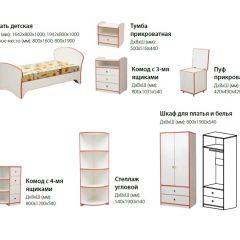 Набор мебели для детской Юниор-10 (с кроватью 800*1900) ЛДСП в Озерске - ozersk.mebel24.online | фото 2