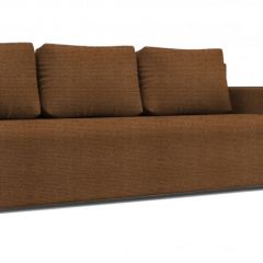 Диван Алиса 4 Shaggy BROWN - Teos Dark Brown в Озерске - ozersk.mebel24.online | фото