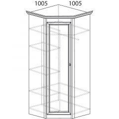 Гостиная Флоренция 4 Дуб оксфорд в Озерске - ozersk.mebel24.online | фото 6