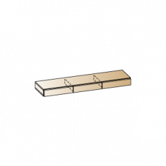Гостиная Камелия Композиция 4 (Гикори Джексон темный) в Озерске - ozersk.mebel24.online | фото 5