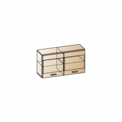 Гостиная Камелия Композиция 5 (Гикори Джексон темный) в Озерске - ozersk.mebel24.online | фото 7