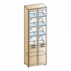 Гостиная Мелисса Композиция 3 (Гикори Джексон светлый) в Озерске - ozersk.mebel24.online | фото 7