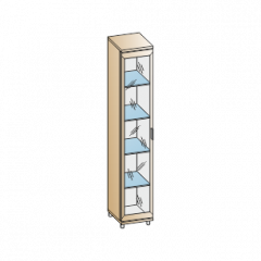 Гостиная Мелисса Композиция 6 (Ясень Асахи) в Озерске - ozersk.mebel24.online | фото 4