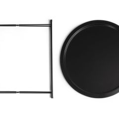 Журнальный стол Tray 47х51 black в Озерске - ozersk.mebel24.online | фото 3