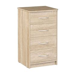 Комод 480 с 4-ящиками (Дуб сонома светлый) в Озерске - ozersk.mebel24.online | фото