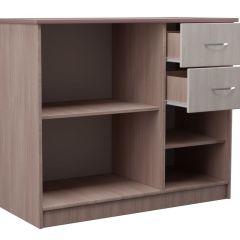 Комод АЛЛА (Ясень шимо светлый/темный) Эко в Озерске - ozersk.mebel24.online | фото 2
