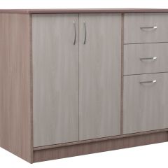 Комод АЛЛА (Ясень шимо светлый/темный) Эко в Озерске - ozersk.mebel24.online | фото