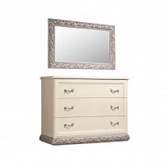 Комод Тиффани штрих-лак/серебро (ТФКМ-1) в Озерске - ozersk.mebel24.online | фото