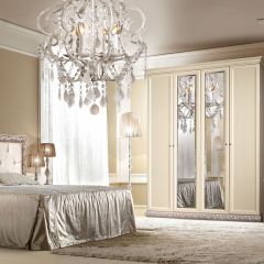 Комод Тиффани штрих-лак/серебро (ТФКМ-1) в Озерске - ozersk.mebel24.online | фото 2