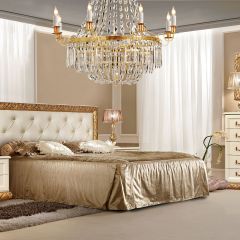Комод узкий Тиффани штрих-лак/золото (ТФКМ-2) в Озерске - ozersk.mebel24.online | фото 2