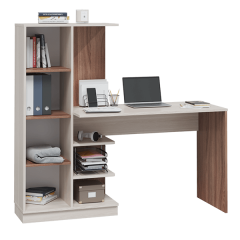 Стол компьютерный Софт (УНИ) Ясень темный/светлый в Озерске - ozersk.mebel24.online | фото 5