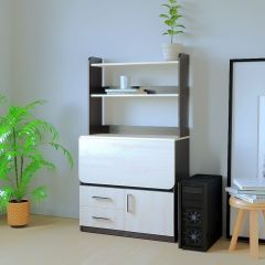 Компьютерный стол СП-1 (Венге/Дуб молочный) в Озерске - ozersk.mebel24.online | фото 4