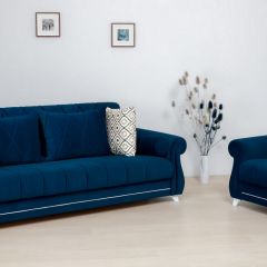 Комплект Роуз ТД 410 диван-кровать + кресло + комплект подушек в Озерске - ozersk.mebel24.online | фото