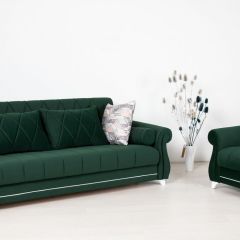Комплект Роуз ТД 411 диван-кровать + кресло + комплект подушек в Озерске - ozersk.mebel24.online | фото