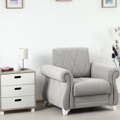 Комплект Роуз ТД 414 диван-кровать + кресло + комплект подушек в Озерске - ozersk.mebel24.online | фото 2