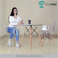Кресло Barneo N-14 WoodMold прозрачный в Озерске - ozersk.mebel24.online | фото 2
