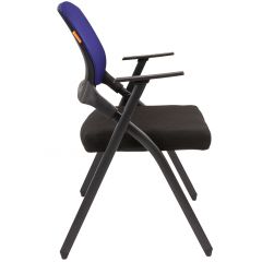Кресло для посетителей CHAIRMAN NEXX (ткань стандарт черный/сетка DW-61) в Озерске - ozersk.mebel24.online | фото 3