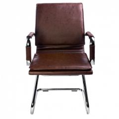 Кресло для посетителя Бюрократ CH-993-Low-V/Brown коричневый в Озерске - ozersk.mebel24.online | фото 4