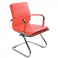Кресло для посетителя Бюрократ CH-993-Low-V/Red красный в Озерске - ozersk.mebel24.online | фото