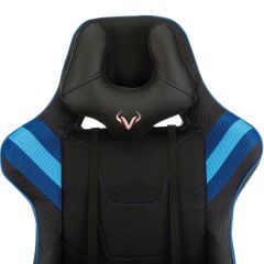 Кресло игровое Бюрократ VIKING 4 AERO BLUE черный/синий в Озерске - ozersk.mebel24.online | фото 6