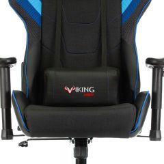 Кресло игровое Бюрократ VIKING 4 AERO BLUE черный/синий в Озерске - ozersk.mebel24.online | фото 7