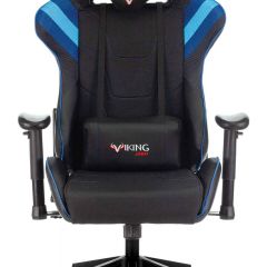 Кресло игровое Бюрократ VIKING 4 AERO BLUE черный/синий в Озерске - ozersk.mebel24.online | фото 3