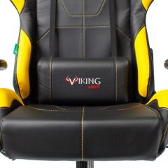 Кресло игровое Бюрократ VIKING 5 AERO YELLOW черный/желтый в Озерске - ozersk.mebel24.online | фото 7