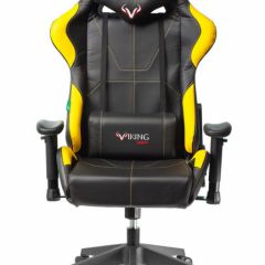 Кресло игровое Бюрократ VIKING 5 AERO YELLOW черный/желтый в Озерске - ozersk.mebel24.online | фото 3