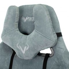 Кресло игровое Бюрократ VIKING KNIGHT LT28 FABRIC серо-голубой в Озерске - ozersk.mebel24.online | фото 5