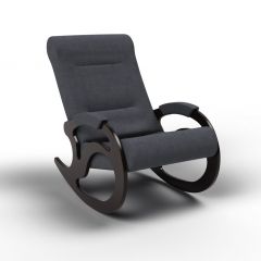 Кресло-качалка Вилла 11-Т-ГР (тканьвенге) ГРАФИТ в Озерске - ozersk.mebel24.online | фото
