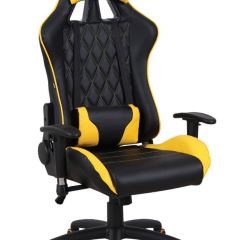 Кресло компьютерное BRABIX "GT Master GM-110" (черное/желтое) 531927 в Озерске - ozersk.mebel24.online | фото