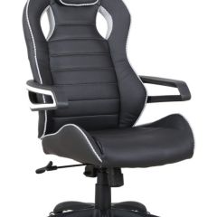 Кресло компьютерное BRABIX "Techno Pro GM-003" (черное/серое, вставки серые) 531814 в Озерске - ozersk.mebel24.online | фото