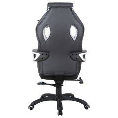 Кресло компьютерное BRABIX Techno Pro GM-003 (экокожа черное/серое, вставки серые) 531814 в Озерске - ozersk.mebel24.online | фото 8