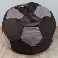 Кресло-мешок Мяч M (Vital Chocolate-Vital Java) в Озерске - ozersk.mebel24.online | фото