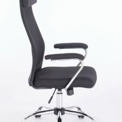 Кресло офисное BRABIX "Flight EX-540" (хром, черное) 531847 в Озерске - ozersk.mebel24.online | фото 3