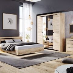 Кровать 1600 парящая с ПМ НКМ Версаль-5 секция №6 в Озерске - ozersk.mebel24.online | фото 2