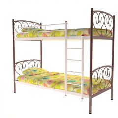 Кровать 2-х ярусная Злата 800*2000 (МилСон) в Озерске - ozersk.mebel24.online | фото 3