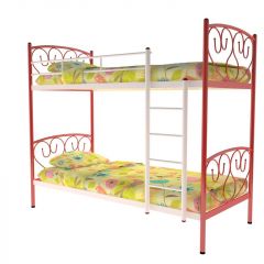 Кровать 2-х ярусная Злата 800*2000 (МилСон) в Озерске - ozersk.mebel24.online | фото 4
