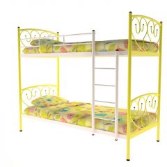 Кровать 2-х ярусная Злата 900*2000 (МилСон) в Озерске - ozersk.mebel24.online | фото 2