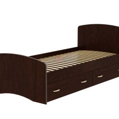Кровать-6 одинарная с 2-мя ящиками (800*2000) в Озерске - ozersk.mebel24.online | фото 3