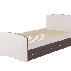 Кровать-6 одинарная с 2-мя ящиками (800*2000) в Озерске - ozersk.mebel24.online | фото 6