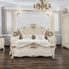 Кровать 1800 Джоконда (крем) в Озерске - ozersk.mebel24.online | фото 6