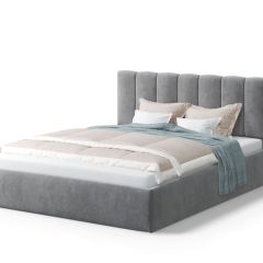 Кровать Элен 1200*2000 NEO 25 (серый) в Озерске - ozersk.mebel24.online | фото
