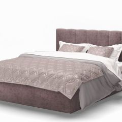 Кровать Элен 1600*2000 Rock 12 (серо-фиолетовый) в Озерске - ozersk.mebel24.online | фото