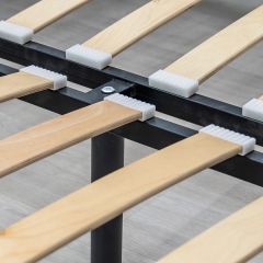 Кровать двойная Оливия 160 + ортопед. основание в Озерске - ozersk.mebel24.online | фото 14