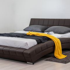 Кровать двойная Оливия 160 + ортопед. основание в Озерске - ozersk.mebel24.online | фото