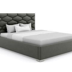 Кровать Коралл интерьерная +основание (120х200) в Озерске - ozersk.mebel24.online | фото 9